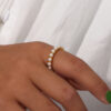 Mini pearls ring - Imagen 2
