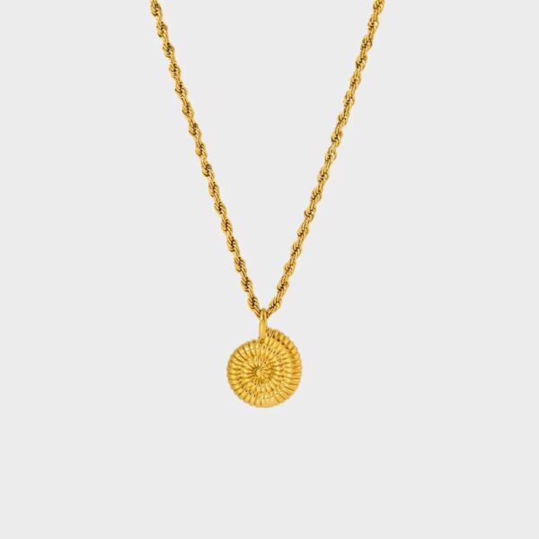 Snail necklace