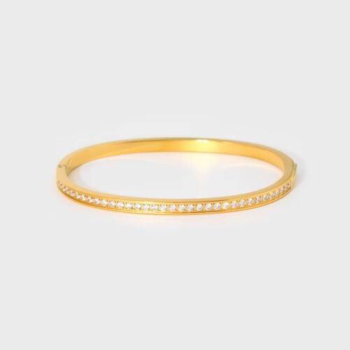 Thirty five zircon cuff