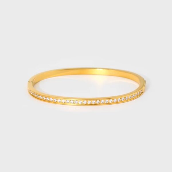 Thirty five zircon cuff