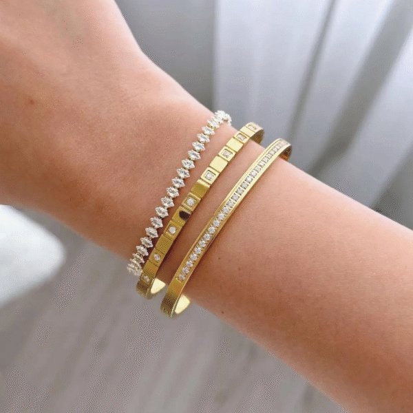 Thirty five zircon cuff - Imagen 2