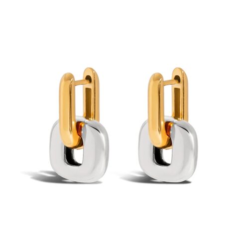 Gold and Silver staple huggies