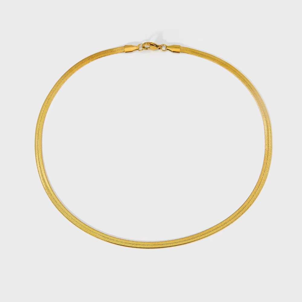 Herringbone choker